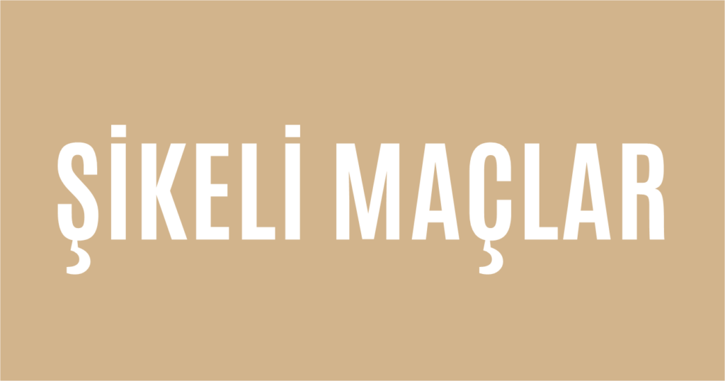 şikeli maçlar